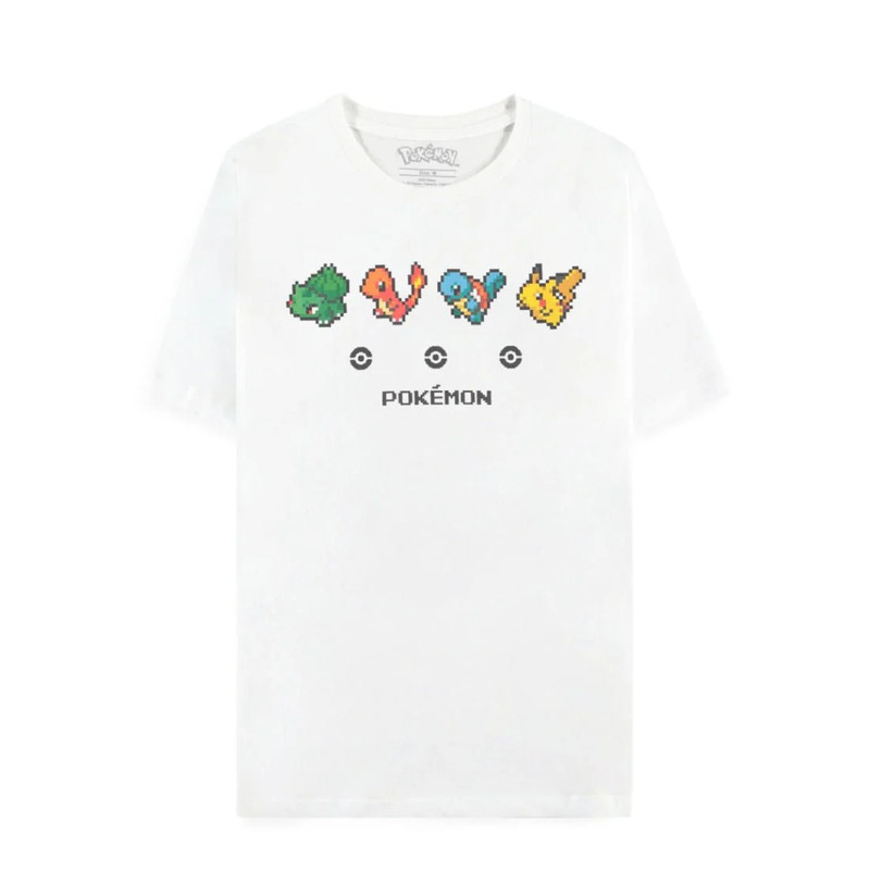 Difuzed Pokémon - Starters - Men's Short Sleeved T-shirt - L - تي-شيرت